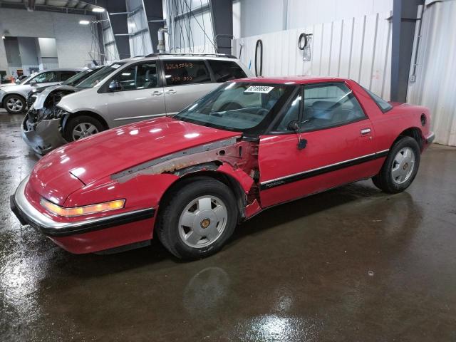 1G4EC11C7KB901574 - 1989 BUICK REATTA RED photo 1