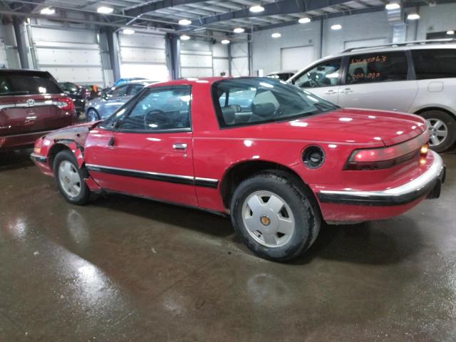 1G4EC11C7KB901574 - 1989 BUICK REATTA RED photo 2