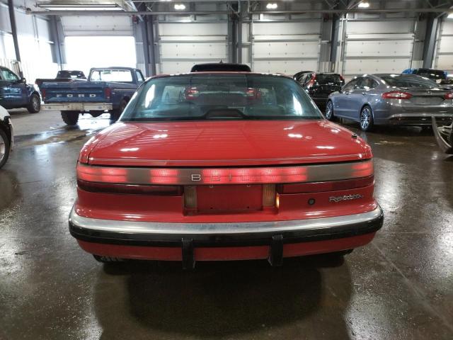 1G4EC11C7KB901574 - 1989 BUICK REATTA RED photo 6