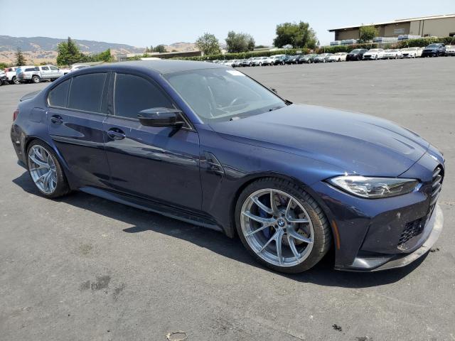 WBS43AY02PFP98617 - 2023 BMW M3 COMPETITION იასამნისფერი ფოტო 4