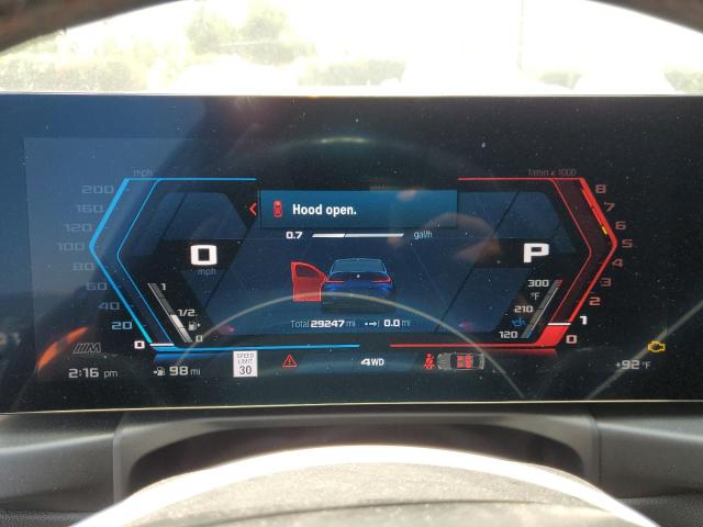 WBS43AY02PFP98617 - 2023 BMW M3 COMPETITION იასამნისფერი ფოტო 9