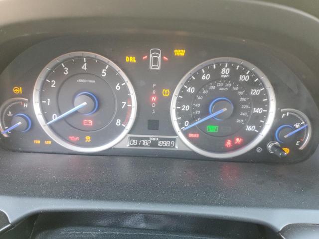 5J6TF1H52DL001408 - 2013 HONDA CROSSTOUR EXL თეთრი ფოტო 9