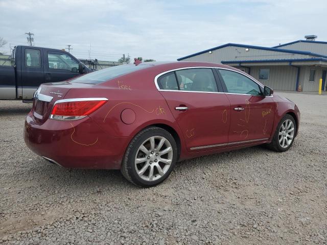 1G4GE5GV3AF259557 - 2010 BUICK LACROSSE CXS RED photo 3