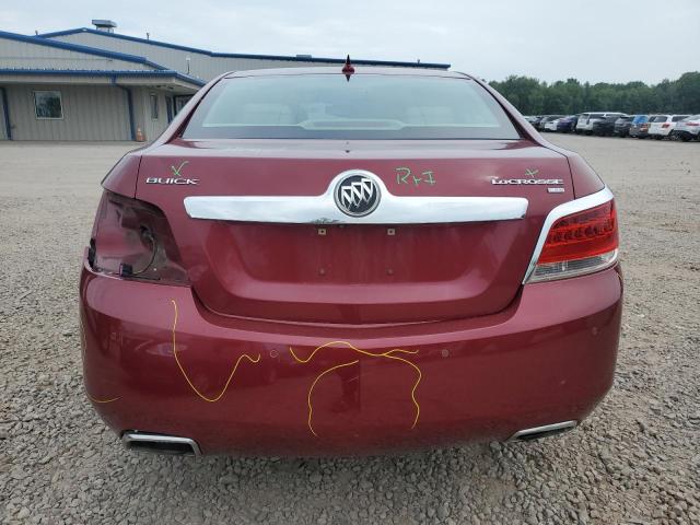 1G4GE5GV3AF259557 - 2010 BUICK LACROSSE CXS RED photo 6