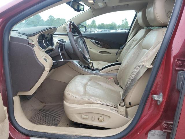 1G4GE5GV3AF259557 - 2010 BUICK LACROSSE CXS RED photo 7