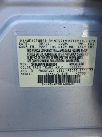 3N1AB6AP9BL688604 - 2011 NISSAN SENTRA 2.0 SILVER photo 12