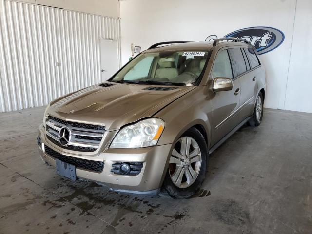 4JGBF71E39A447970 - 2009 MERCEDES-BENZ GL 450 4MATIC GOLD photo 2