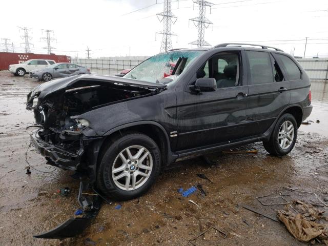 5UXFA13524LU40423 - 2004 BMW X5 3.0I BLACK photo 1