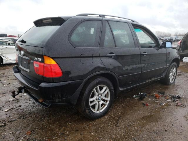 5UXFA13524LU40423 - 2004 BMW X5 3.0I BLACK photo 3