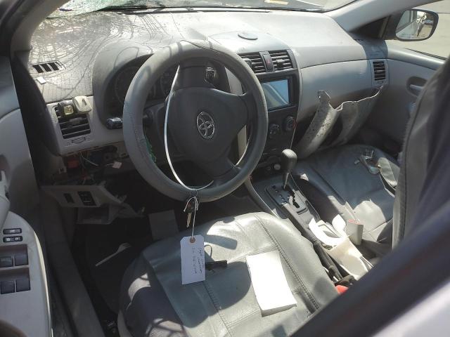 1NXBU40EX9Z095345 - 2009 TOYOTA COROLLA BASE Plata foto 8