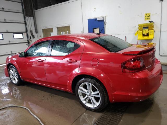 1B3BD1FG1BN509027 - 2011 DODGE AVENGER MAINSTREET RED photo 2