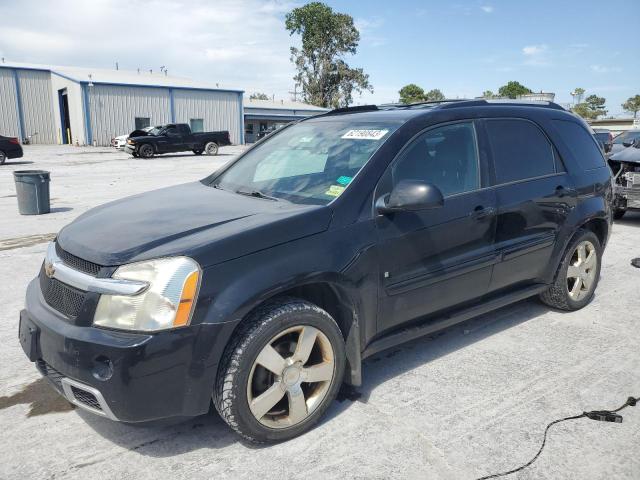 2CNDL737386034779 - 2008 CHEVROLET EQUINOX SPORT BLACK photo 1