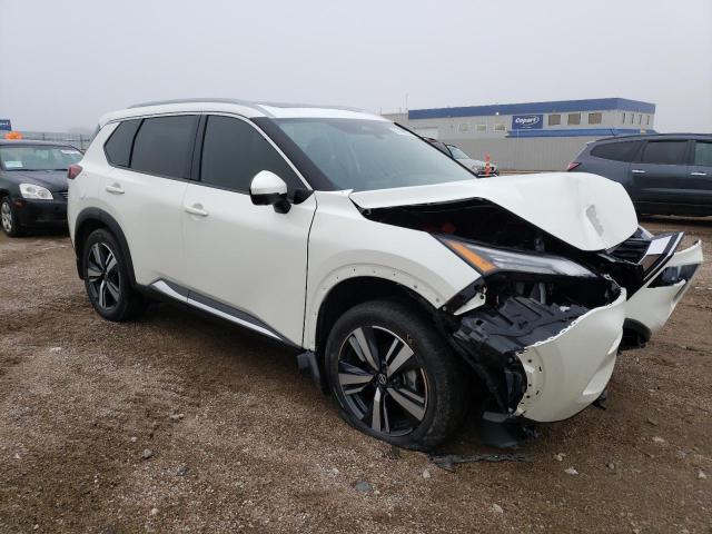 5N1AT3CB9MC709195 - 2021 NISSAN ROGUE SL WHITE photo 4