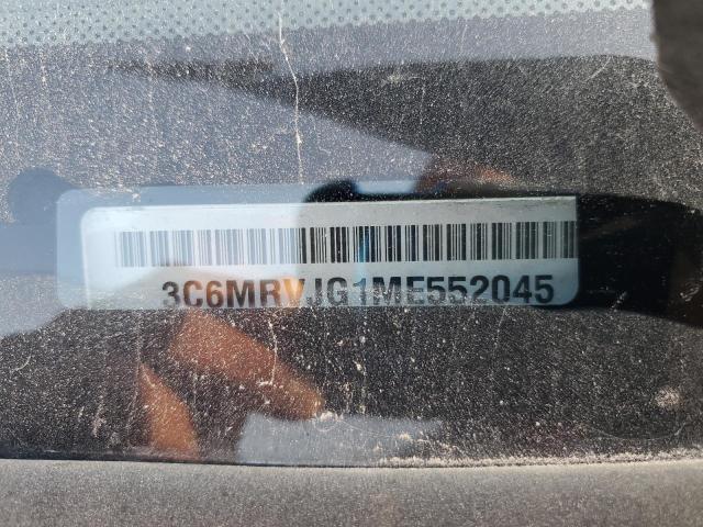 3C6MRVJG1ME552045 - 2021 RAM PROMASTER 3500 HIGH 白色 照片 12