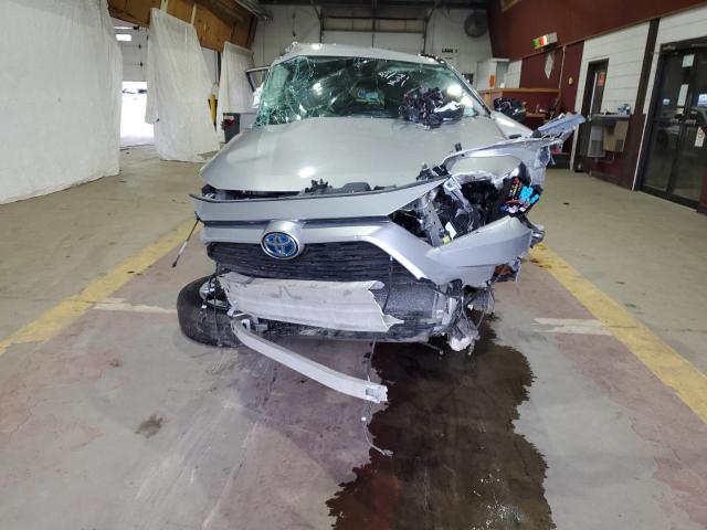 4T3RWRFV0NU074132 - 2022 TOYOTA RAV4 XLE SILVER photo 5