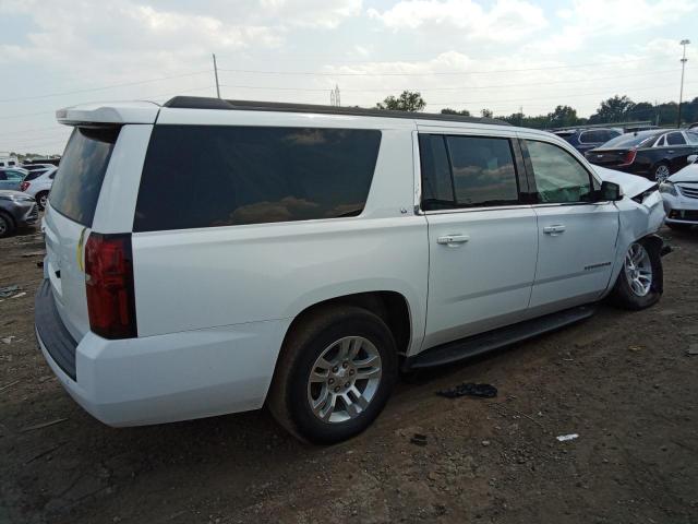 1GNSKHKC9LR302628 - 2020 CHEVROLET SUBURBAN K1500 LT WHITE photo 3