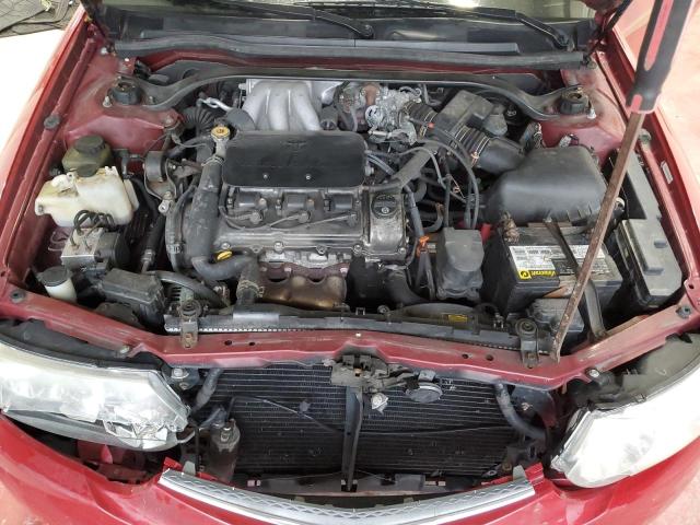 2T1CF28P62C597138 - 2002 TOYOTA CAMRY SOLA SE RED photo 11