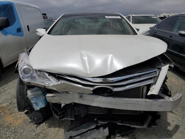 KMHFH4JG8EA346686 - 2014 HYUNDAI AZERA GLS WHITE photo 5