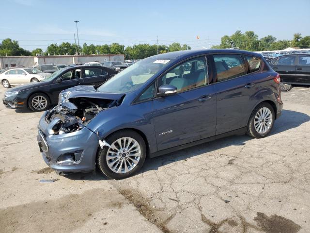 1FADP5AU1JL103588 - 2018 FORD C-MAX SE BLUE photo 1