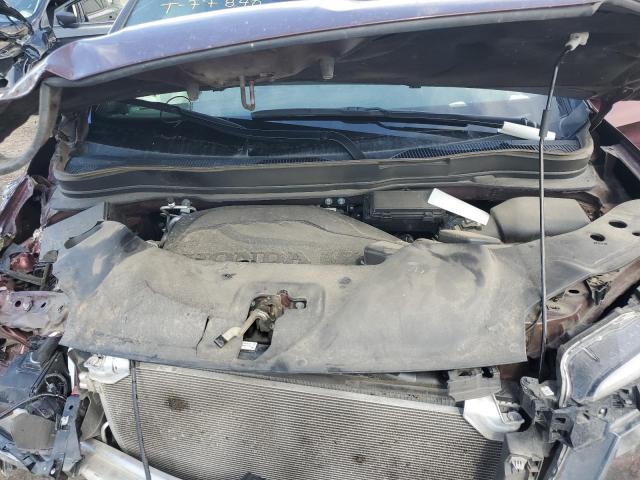 5FNYF8H54MB038337 - 2021 HONDA PASSPORT EXL Қызыл фото 12