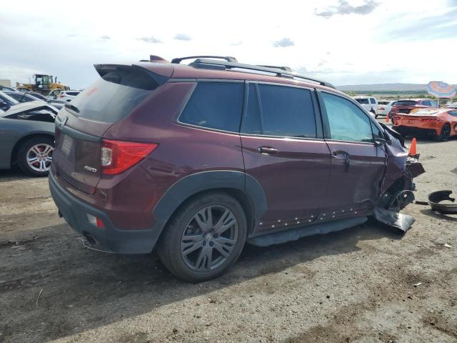 5FNYF8H54MB038337 - 2021 HONDA PASSPORT EXL Қызыл фото 3