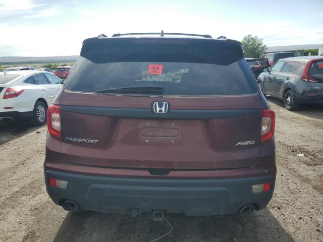 5FNYF8H54MB038337 - 2021 HONDA PASSPORT EXL Қызыл фото 6