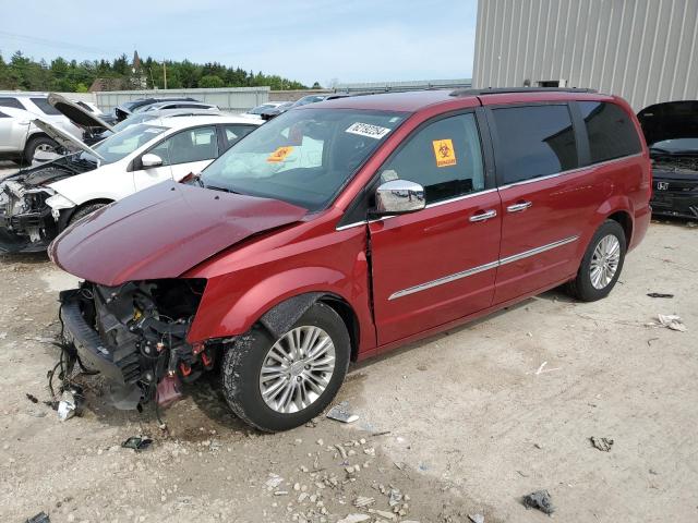 2C4RC1CG5FR674592 - 2015 CHRYSLER TOWN & COU TOURING L RED photo 1