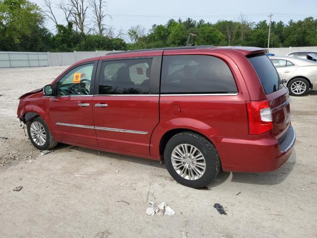 2C4RC1CG5FR674592 - 2015 CHRYSLER TOWN & COU TOURING L RED photo 2