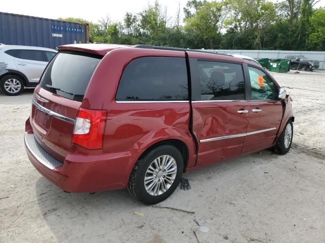 2C4RC1CG5FR674592 - 2015 CHRYSLER TOWN & COU TOURING L RED photo 3