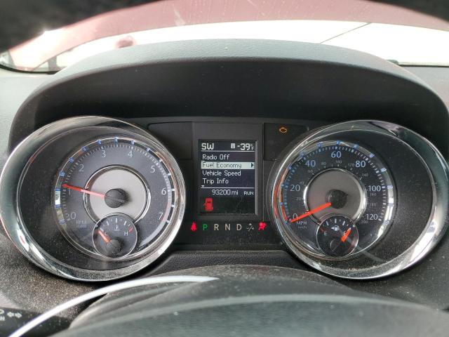 2C4RC1CG5FR674592 - 2015 CHRYSLER TOWN & COU TOURING L RED photo 9