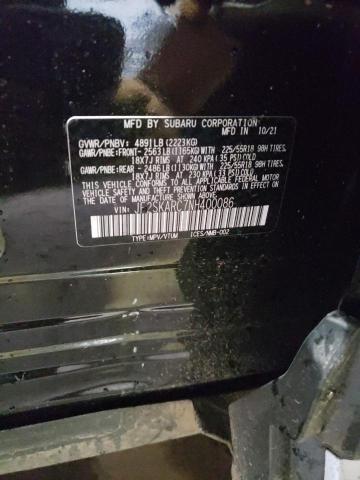JF2SKARC7NH400086 - 2022 SUBARU FORESTER TOURING 黑色 照片 13