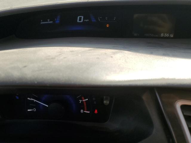 2HGFG3B07EH516820 - 2014 HONDA CIVIC EXL BLUE photo 9