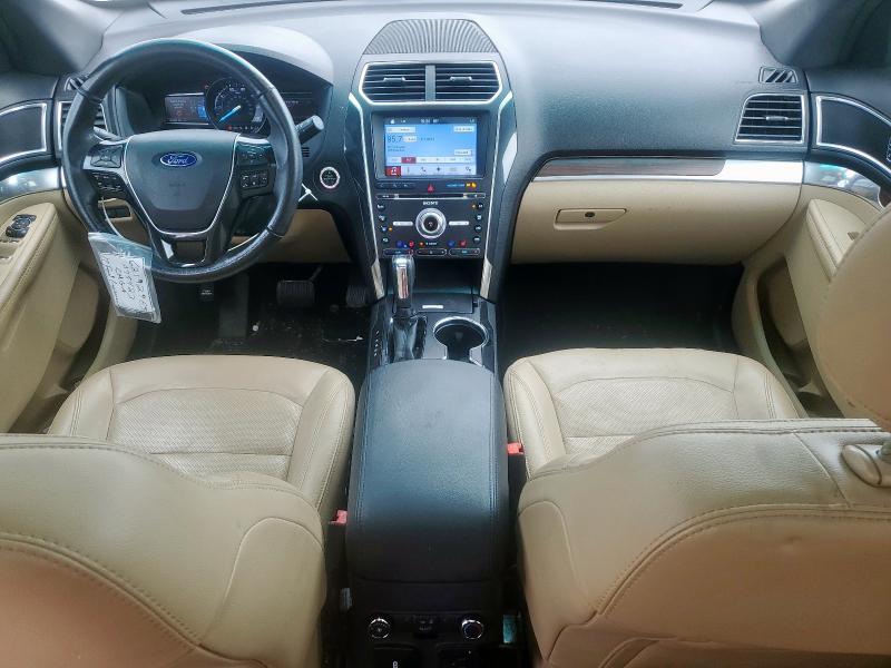 1FM5K7F8XHGA75423 - 2017 FORD EXPLORER LIMITED Biały zdjęcie 8