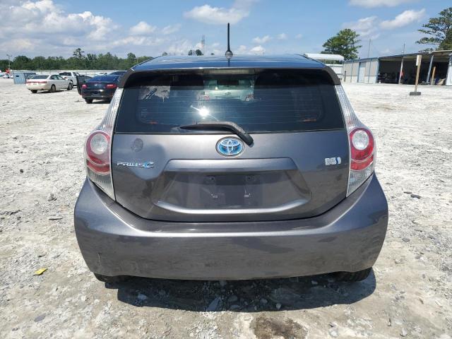 JTDKDTB36C1512916 - 2012 TOYOTA PRIUS C GRAY photo 6