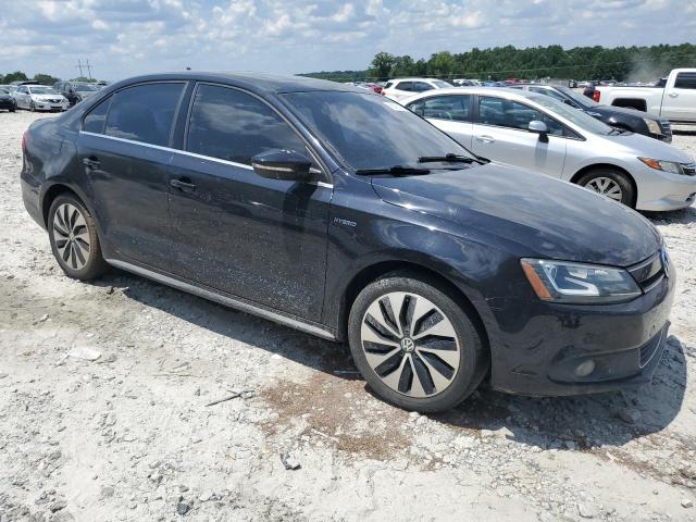 3VW637AJ1DM231247 - 2013 VOLKSWAGEN JETTA HYBRID BLACK photo 4