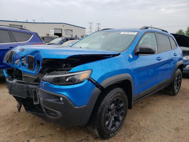 1C4PJMBX7MD207271 - 2021 JEEP CHEROKEE TRAILHAWK 蓝色 照片 1