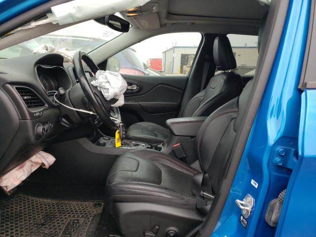 1C4PJMBX7MD207271 - 2021 JEEP CHEROKEE TRAILHAWK 蓝色 照片 7