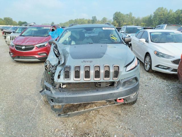 1C4PJMBS9EW145897 - 2014 JEEP CHEROKEE TRAILHAWK GRAY photo 5