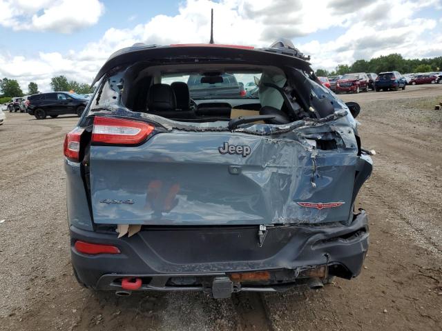 1C4PJMBS9EW145897 - 2014 JEEP CHEROKEE TRAILHAWK Boz foto 6