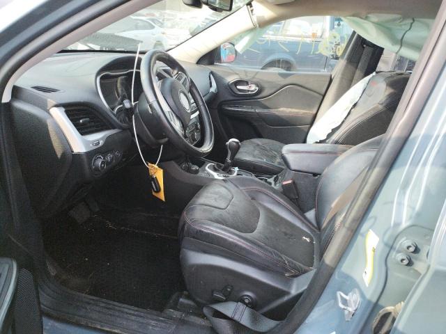 1C4PJMBS9EW145897 - 2014 JEEP CHEROKEE TRAILHAWK Boz foto 7