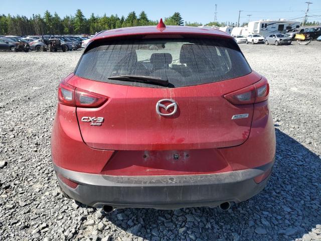 JM1DKBD77G0103568 - 2016 MAZDA CX-3 GRAND TOURING RED photo 6