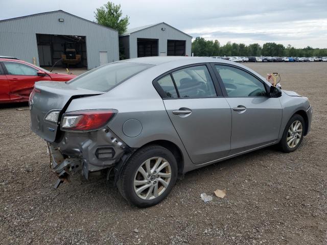 JM1BL1V72D1838087 - 2013 MAZDA 3 I GRAY photo 3