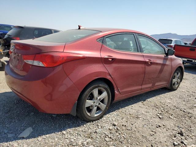 5NPDH4AEXDH337893 - 2013 HYUNDAI ELANTRA GLS RED photo 3