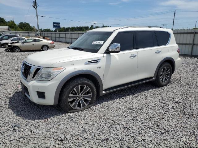 JN8AY2ND7H9003655 - 2017 NISSAN ARMADA SV WHITE photo 1