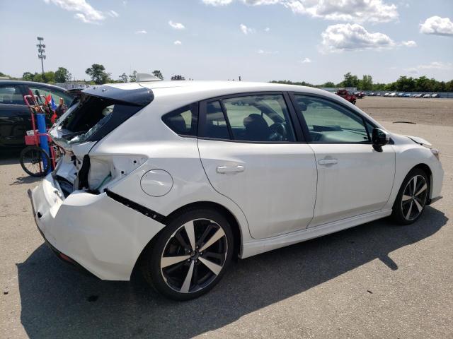 4S3GTAM61K3747537 - 2019 SUBARU IMPREZA SPORT WHITE photo 3