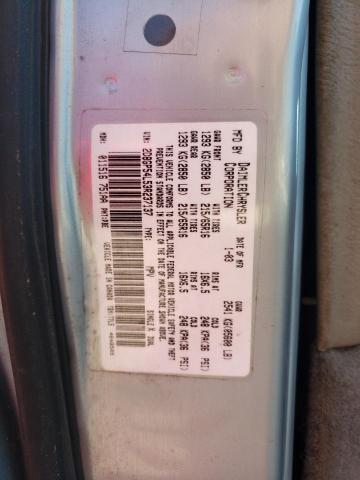 2D8GP54L53R237137 - 2003 DODGE GRAND CARA ES BLUE photo 14