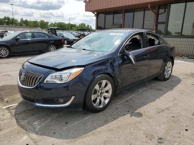 2G4GS5GX8G9113330 - 2016 BUICK REGAL PREMIUM BLUE photo 1