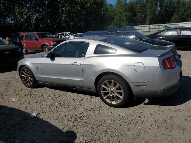 1ZVBP8AN2A5141859 - 2010 FORD MUSTANG SILVER photo 2