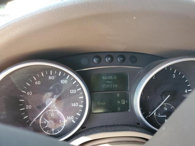 4JGBB22E68A400122 - 2008 MERCEDES-BENZ ML 320 CDI WHITE photo 9