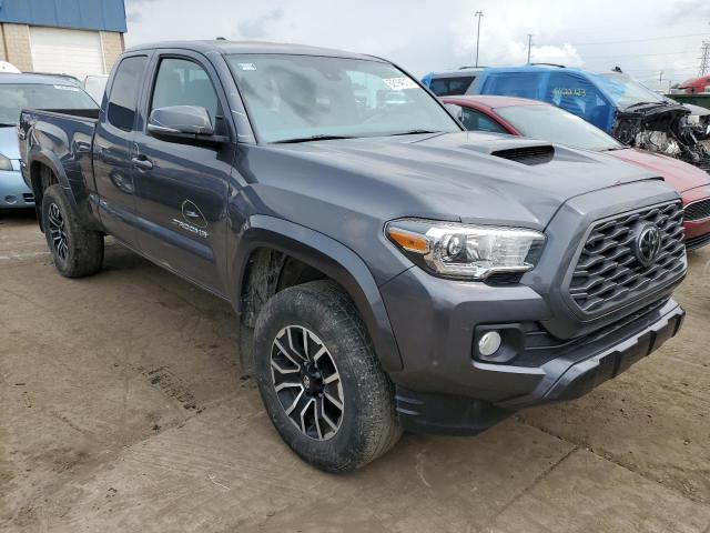 3TYSZ5AN8LT002820 - 2020 TOYOTA TACOMA ACCESS CAB GRAY photo 4